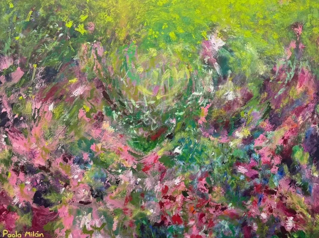 My Garden, the painting