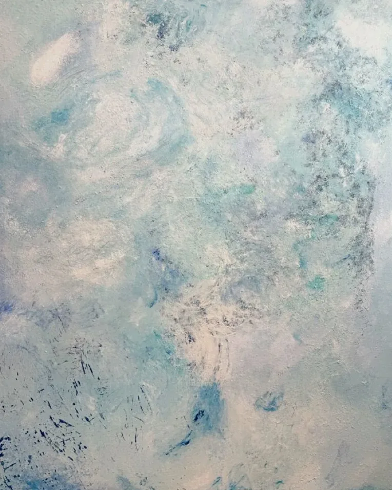 Soft Blue, the painting