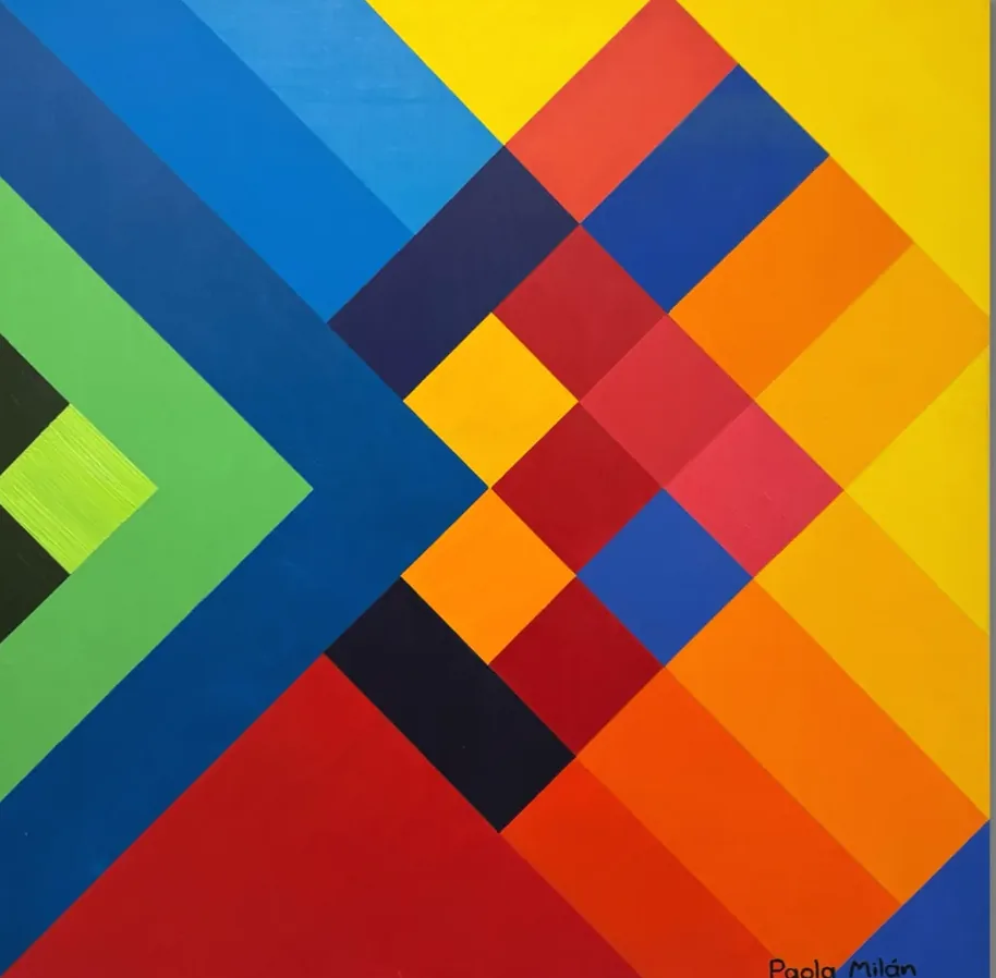 Structuring the Point, the painting