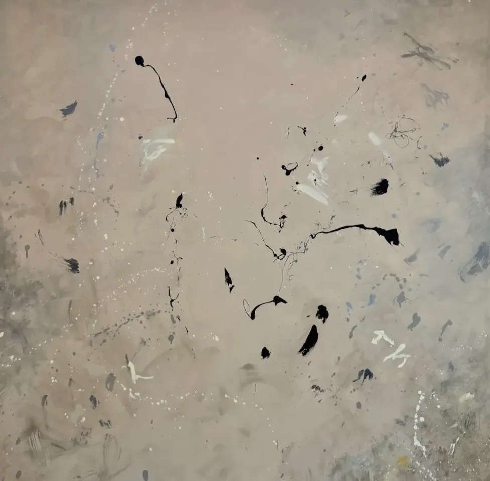 Suspended Balance, the painting